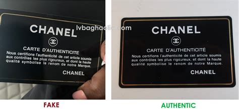 chanel carte d'authenticite|how to check chanel authenticity.